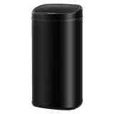 68L Motion Sensor Bin Automatic Stainless Steel Kitchen Rubbish Trash - Black