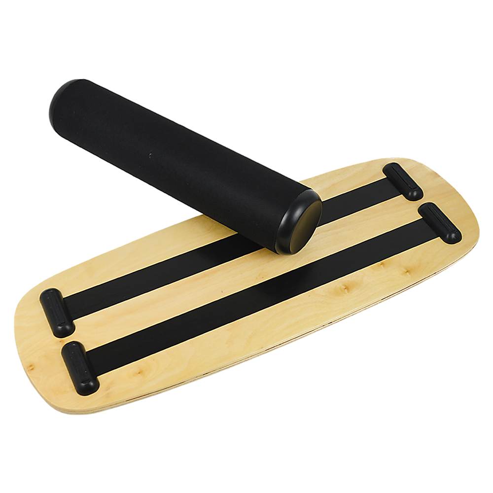 Yoga & Pilates: Balance Board Trainer with Stopper Wobble Roller