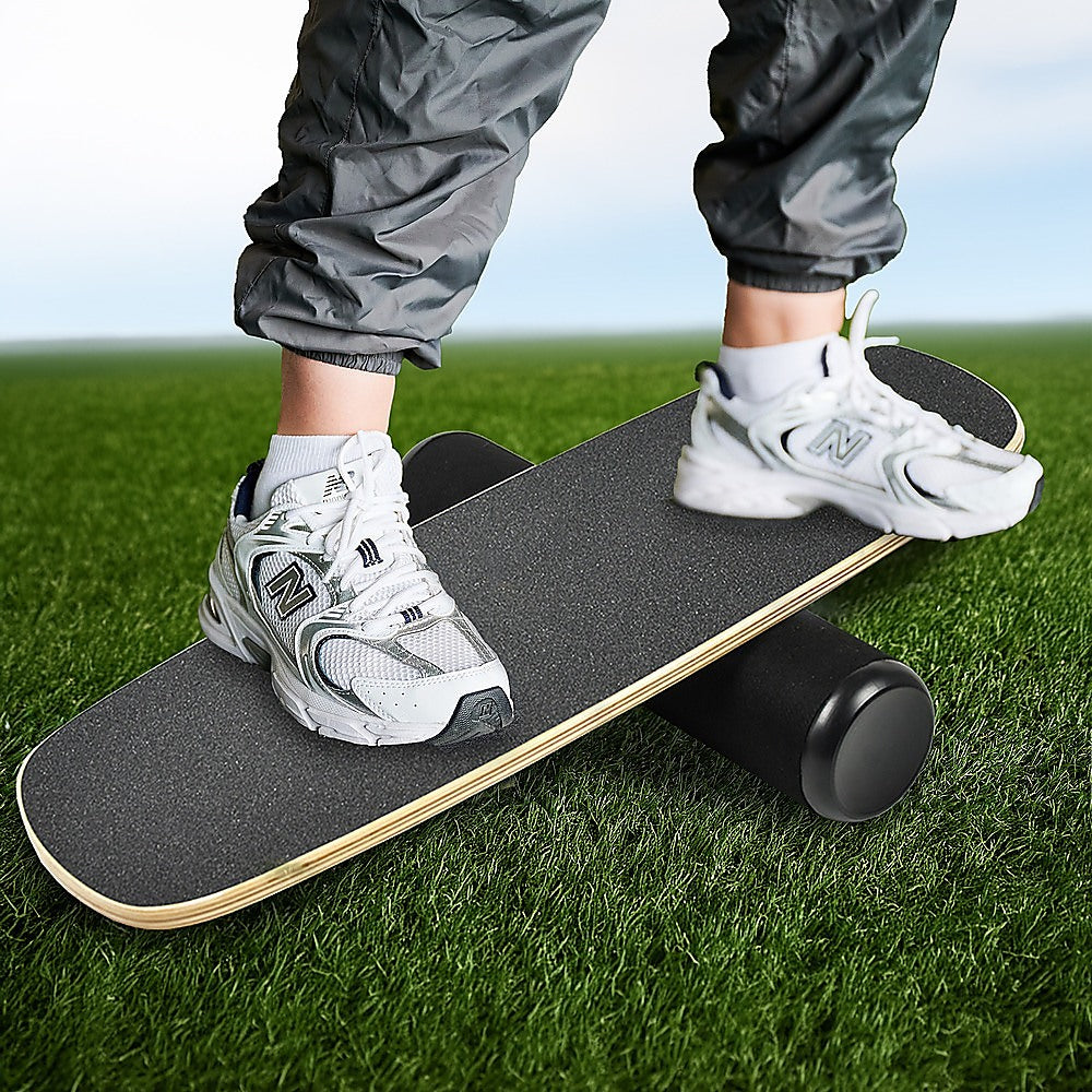 Yoga & Pilates: Balance Board Trainer with Stopper Wobble Roller