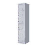 6-Door Locker for Office Gym Shed School Home Storage