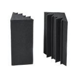 20pcs Studio Acoustic Foam Corner Bass Trap Sound Absorption Treatment Proofing