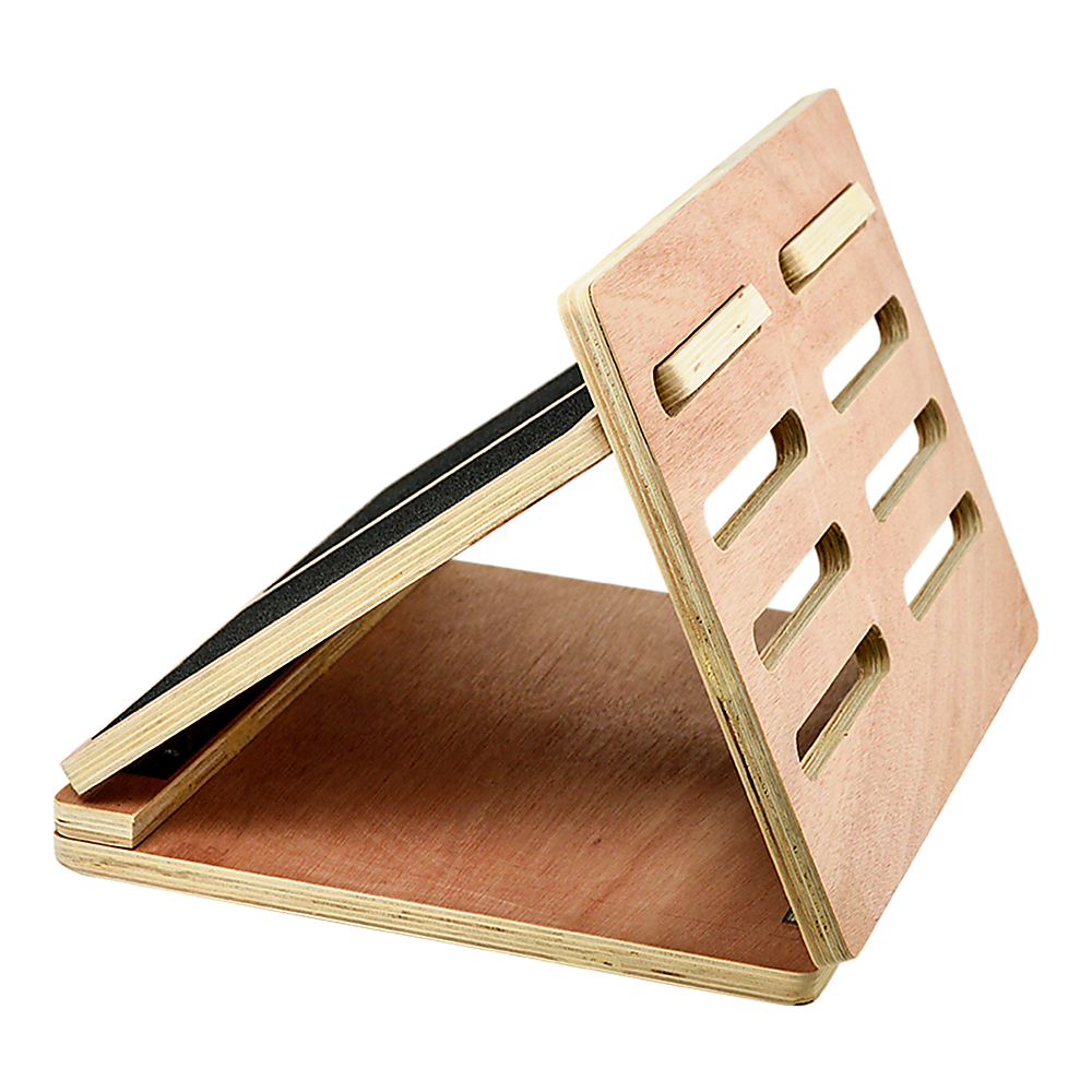 Yoga & Pilates: Slant Board Calf Stretcher Incline Stretch as Used in Egoscue Method