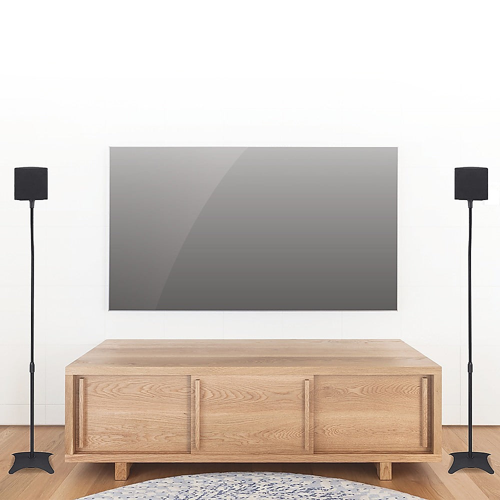 Speaker Accessories: 2pcs Speaker Stands Stand Rear Surround Sound Satellite Speakers Adjustable