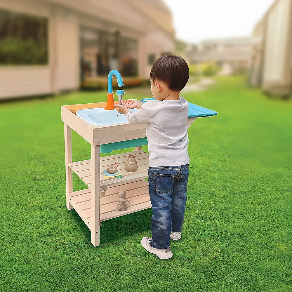 Activity Toys: Childrens Outdoor Play Mud Kitchen Sand Pit