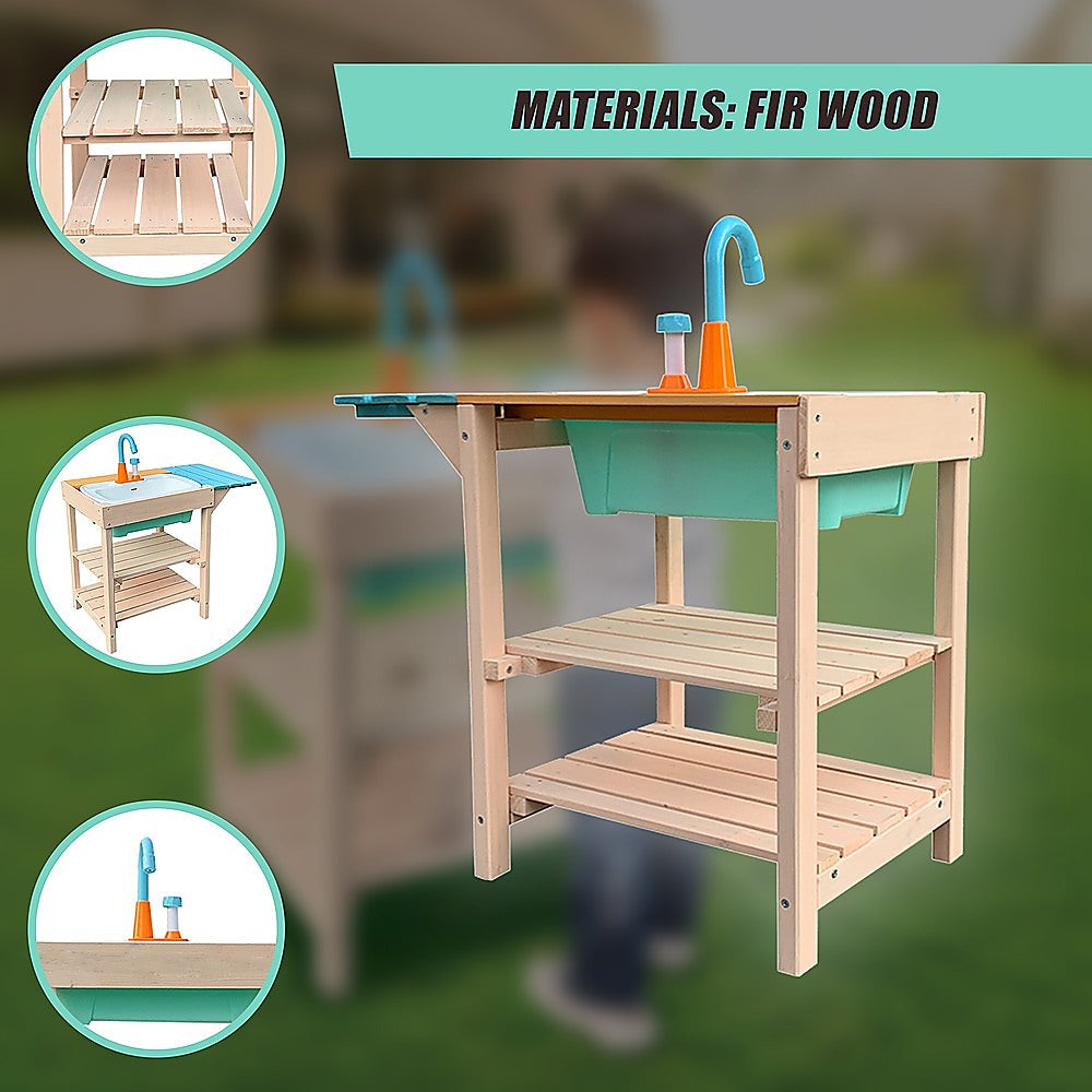 Activity Toys: Childrens Outdoor Play Mud Kitchen Sand Pit