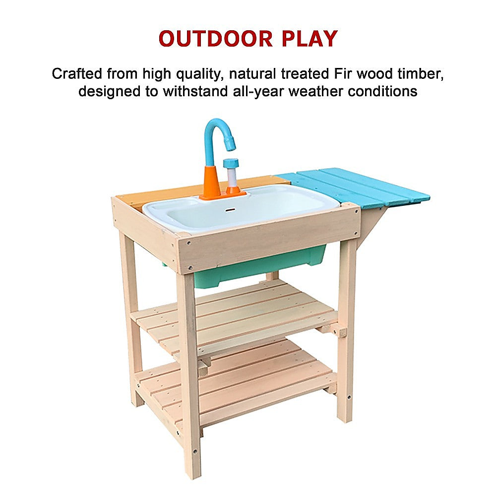 Activity Toys: Childrens Outdoor Play Mud Kitchen Sand Pit