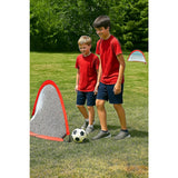 Soccer & Soccer Accessories: Portable Kids Soccer Goal Set with Cones