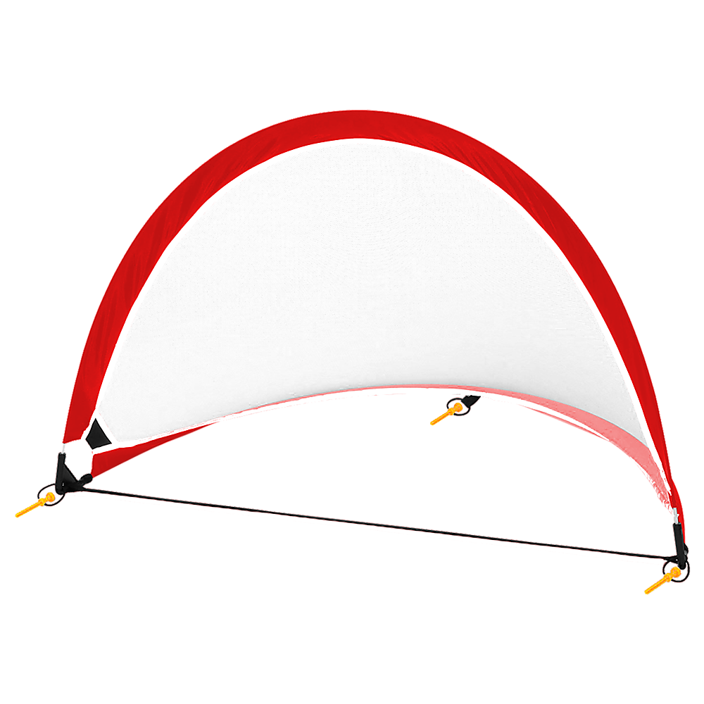 Soccer & Soccer Accessories: Portable Kids Soccer Goal Set with Cones