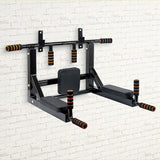 Gym Equipment & Accessories: Heavy Duty Wall Mounted Power Station Pull Up Dip Knee Raise Bar