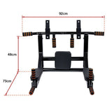 Gym Equipment & Accessories: Heavy Duty Wall Mounted Power Station Pull Up Dip Knee Raise Bar