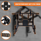 Gym Equipment & Accessories: Heavy Duty Wall Mounted Power Station Pull Up Dip Knee Raise Bar