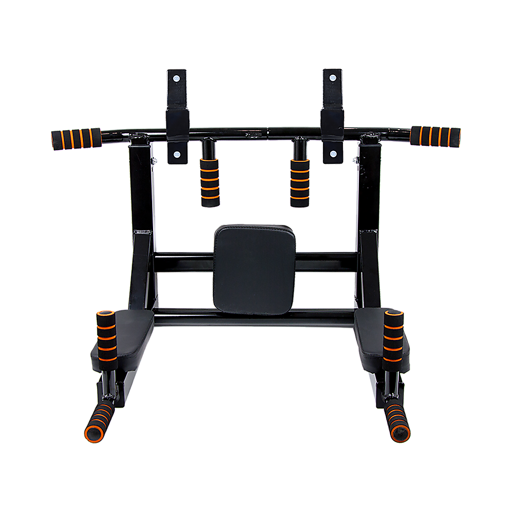Gym Equipment & Accessories: Heavy Duty Wall Mounted Power Station Pull Up Dip Knee Raise Bar