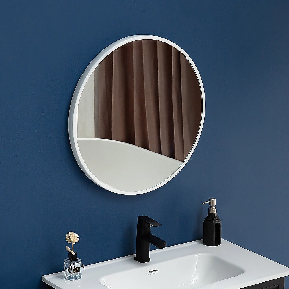 Kitchen & Bathroom DIY: 80cm Round Wall Mirror Bathroom Makeup Mirror by Della Francesca