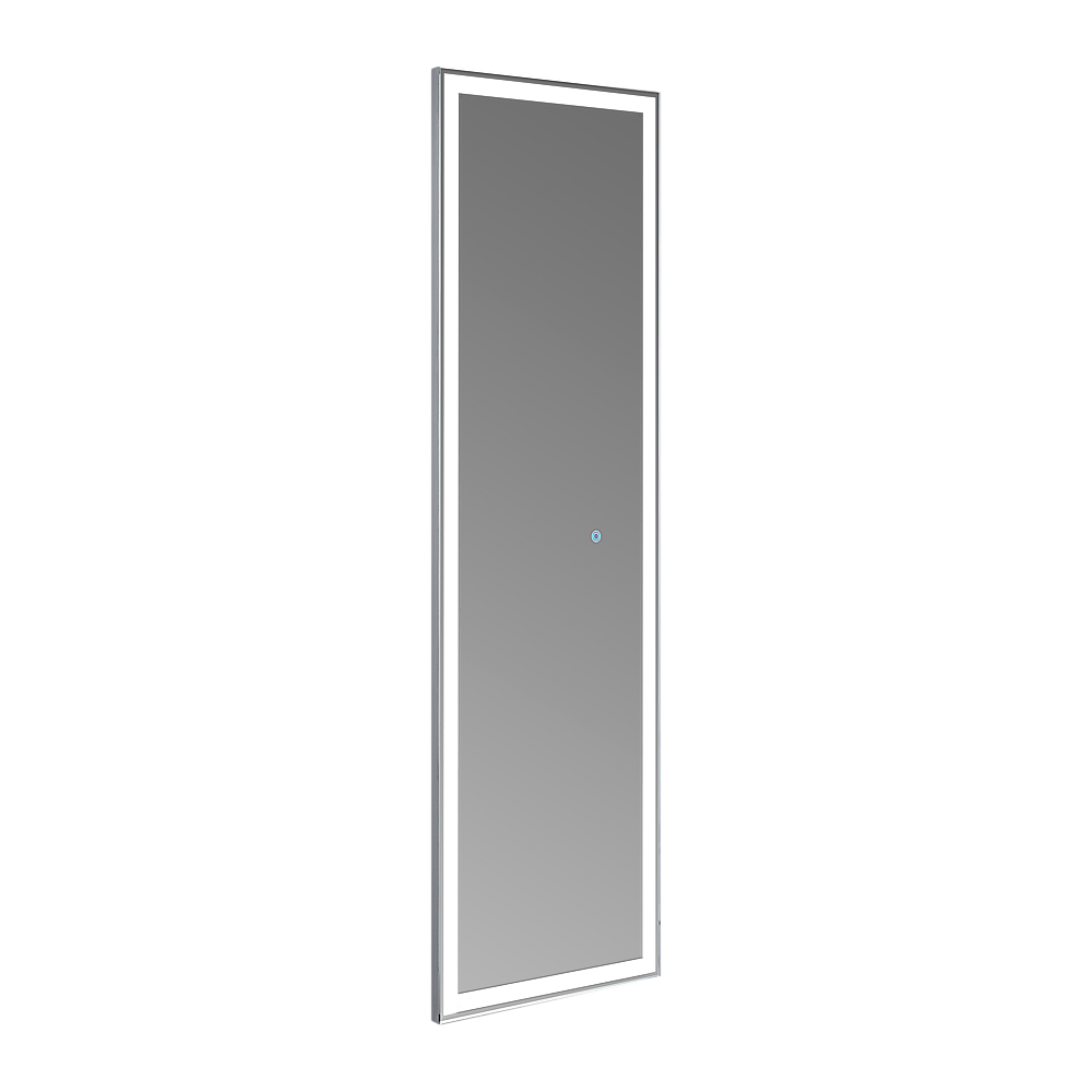 Mirrors: LED Full Length Mirror Standing Floor Makeup Wall Light Mirror 1.6M