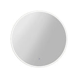 Bath Additives: 50cm LED Wall Mirror Bathroom Mirrors Light Decor Round