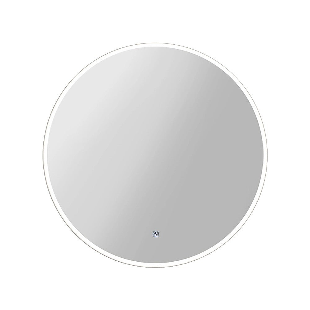 Bath Additives: 90cm LED Wall Mirror Bathroom Mirrors Light Decor Round