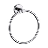 Kitchen & Bathroom DIY: Classic Chrome Towel Bar Rail Ring Bathroom