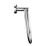 Kitchen & Bathroom DIY: Classic Chrome Towel Bar Rail Ring Bathroom