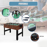 4FT 3-in-1 Games Foosball Soccer Hockey Pool Table