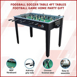 Activity Games: Foosball Soccer Table 4FT Tables Football Game Home Party Gift