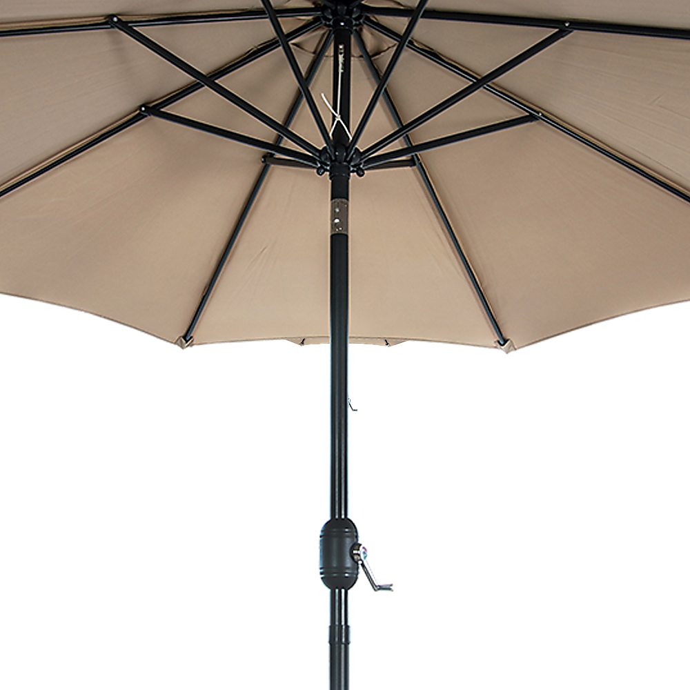 Umbrellas & Sunshades: 9FT Patio Umbrella Outdoor Garden Table Umbrella with 8 Sturdy Ribs