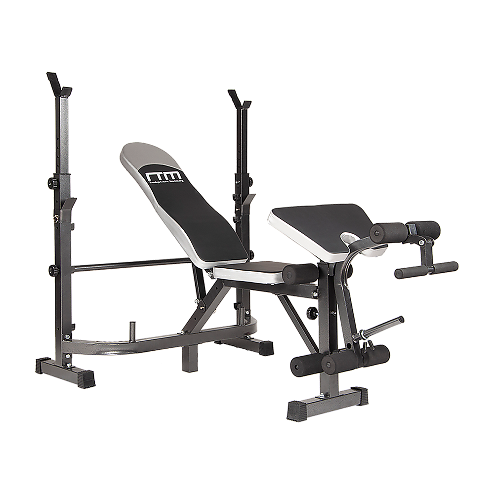 Gym Equipment & Accessories: Multi Station Home Gym Weight Bench Press Leg Equipment Set Fitness Exercise