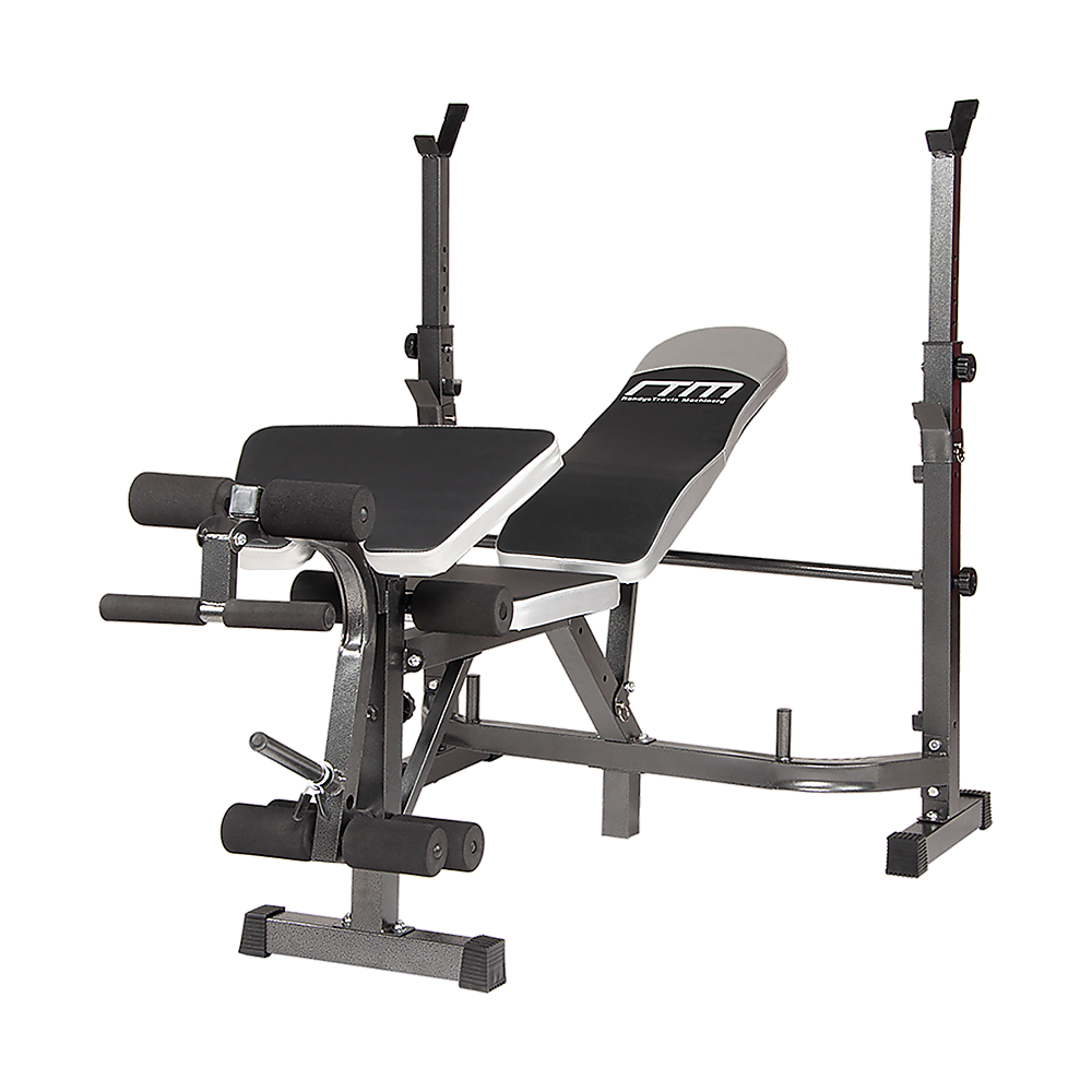Gym Equipment & Accessories: Multi Station Home Gym Weight Bench Press Leg Equipment Set Fitness Exercise