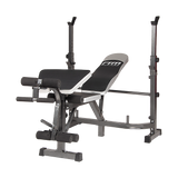 Gym Equipment & Accessories: Multi Station Home Gym Weight Bench Press Leg Equipment Set Fitness Exercise