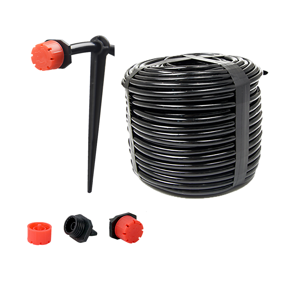 Irrigation Pumps: 50M Hose Garden Irrigation System Plant Watering DIY Micro Drip Kits
