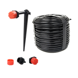 Irrigation Pumps: 50M Hose Garden Irrigation System Plant Watering DIY Micro Drip Kits