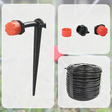 Irrigation Pumps: 50M Hose Garden Irrigation System Plant Watering DIY Micro Drip Kits