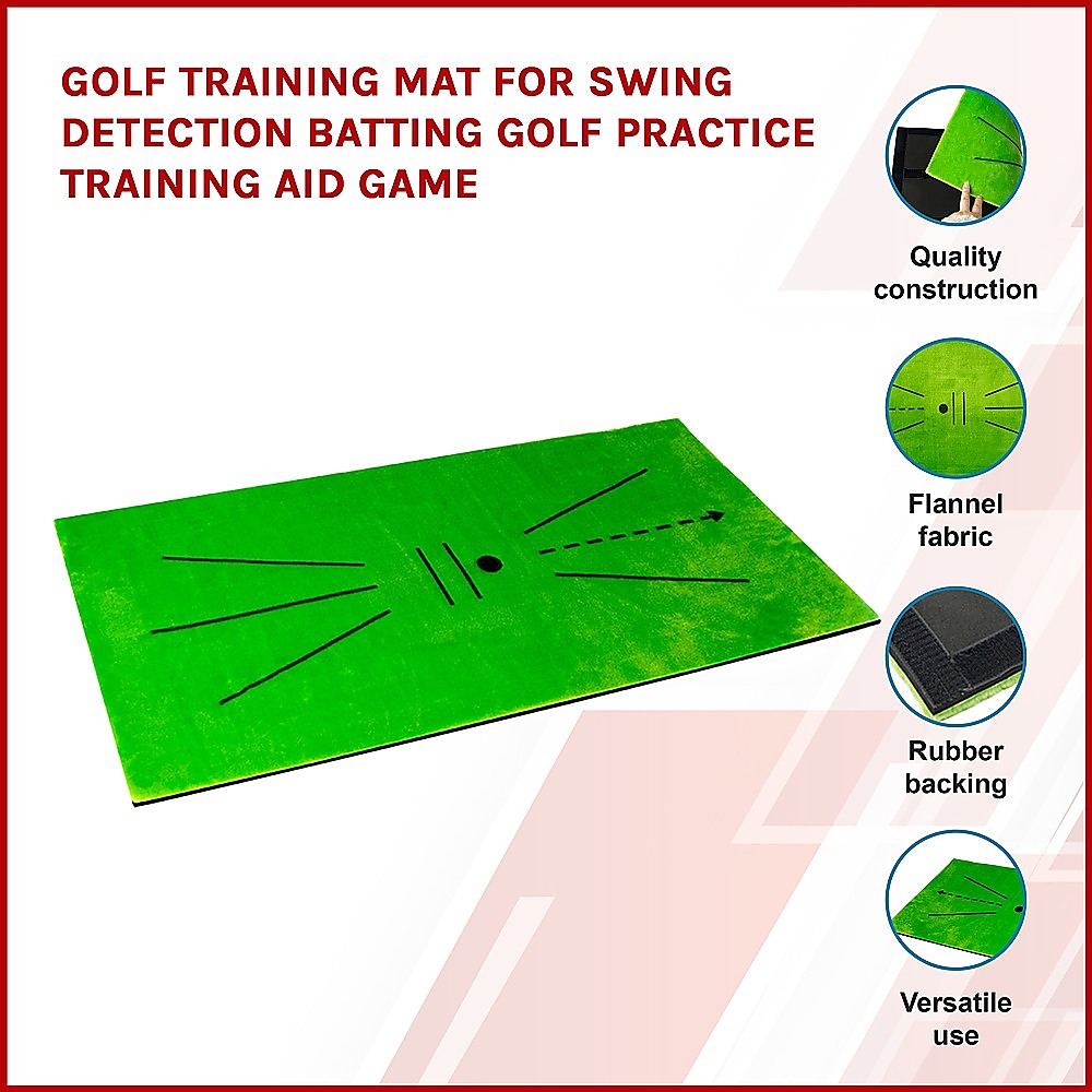 Activity Games: Golf Training Mat for Swing Detection Batting Golf Practice Training Aid Game