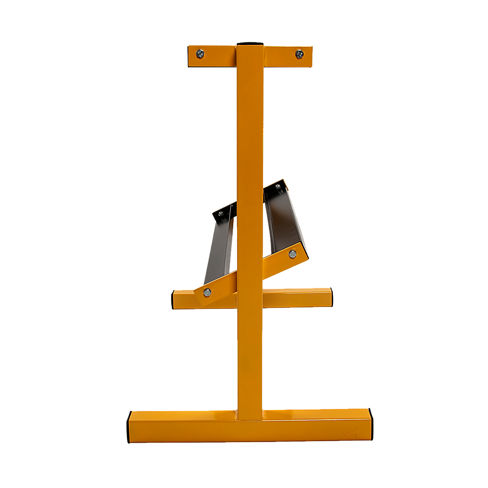 Gym Equipment & Accessories: 2 Tier Dumbbell Rack for Dumbbell Weights Storage