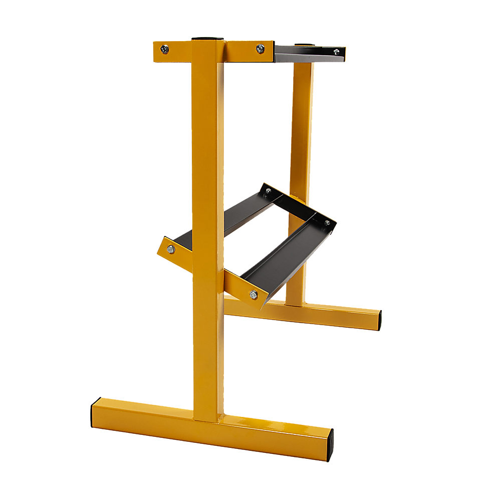 Gym Equipment & Accessories: 2 Tier Dumbbell Rack for Dumbbell Weights Storage