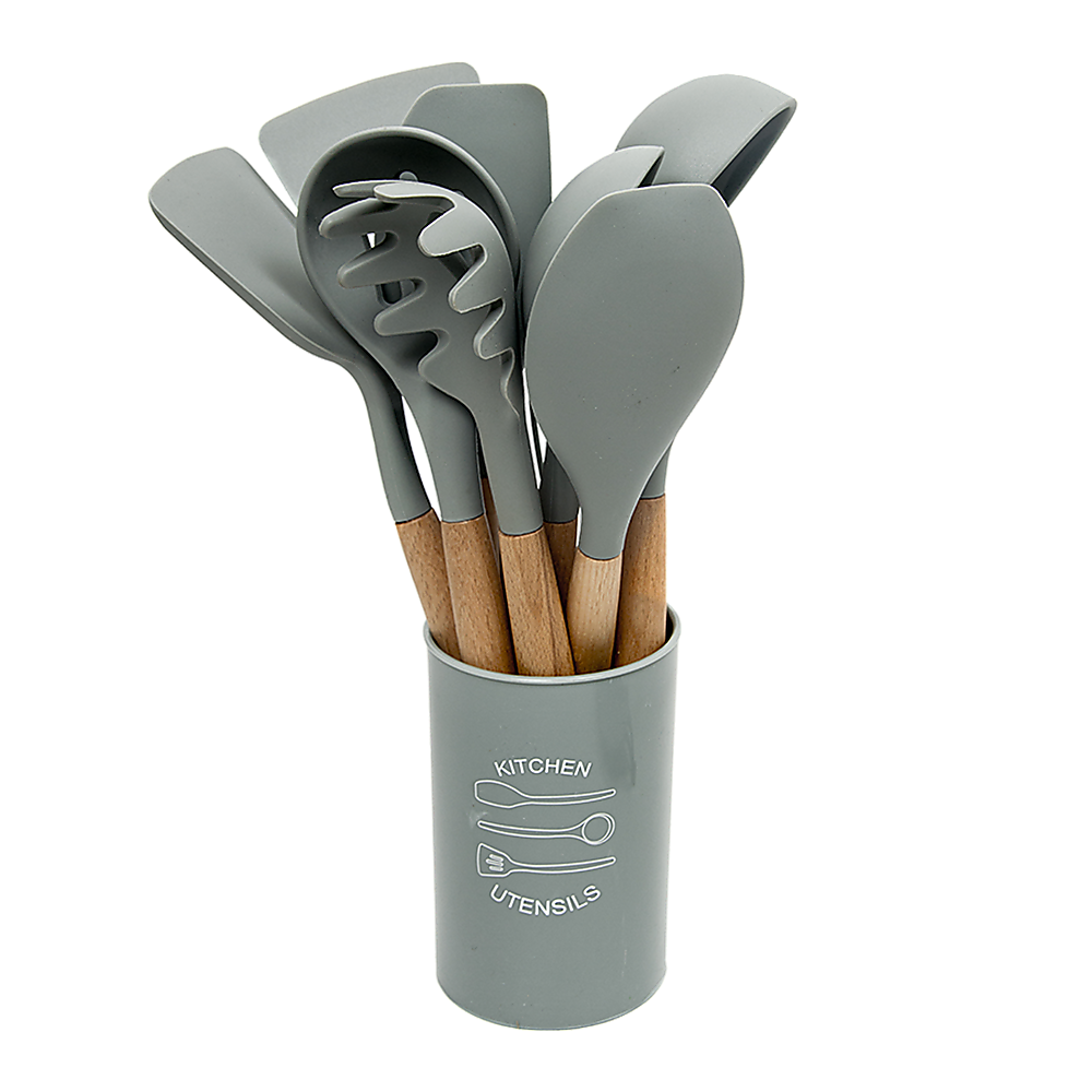 Kitchen Utensils: 13x Kitchen Utensils for Cooking Baking Silicone Set