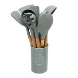 13x Kitchen Utensils for Cooking Baking Silicone Set