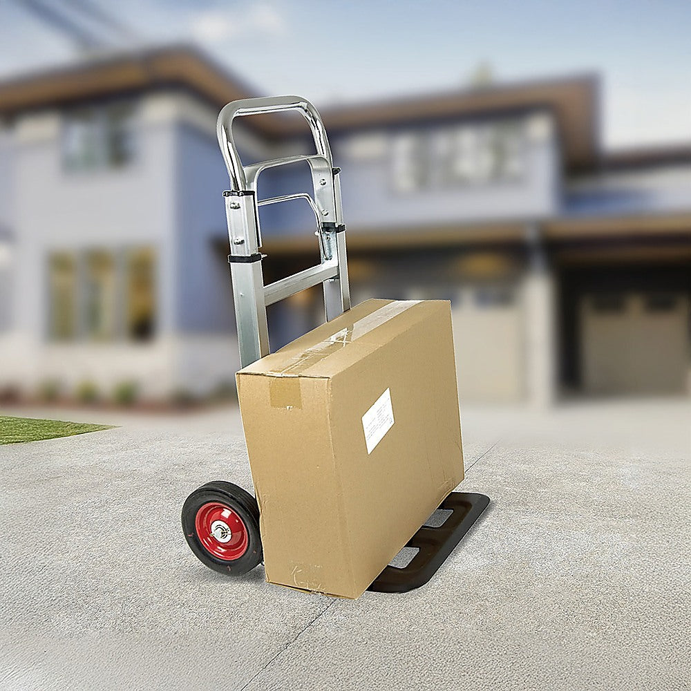 Utility Trolleys: 100kg Trolley Folding Hand Truck Sack Barrow