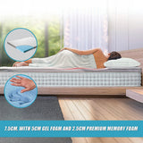Mattress Toppers: Queen Cooling Gel Memory Foam Mattress Topper  CertiPUR-US Certified Foam