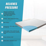 Mattress Toppers: Queen Cooling Gel Memory Foam Mattress Topper  CertiPUR-US Certified Foam