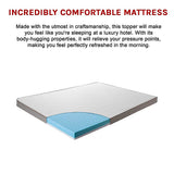 Mattress Toppers: Queen Cooling Gel Memory Foam Mattress Topper  CertiPUR-US Certified Foam
