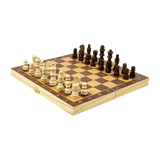 Activity Games: Chess Board Games Folding Large Chess Wooden Chessboard Set Wood Toy Gift