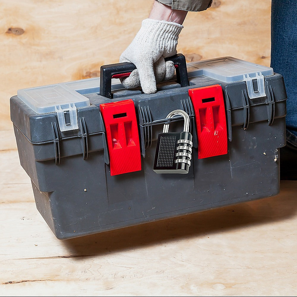 Masonry Tools: X2 Combination Padlock 4-Digit Outdoor Weatherproof Security School Lock Travel
