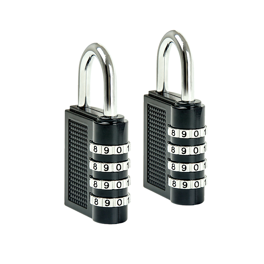 Masonry Tools: X2 Combination Padlock 4-Digit Outdoor Weatherproof Security School Lock Travel