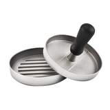 Kitchen Utensils: Large Round Hamburger Patty Maker Grill Press Burger Metal Mold Cooking Tools