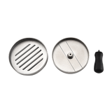 Kitchen Utensils: Large Round Hamburger Patty Maker Grill Press Burger Metal Mold Cooking Tools