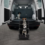 Pet Grooming Supplies: Folding Dog Car Boot Steps Ladder Lightweight Strong Pet Stairs