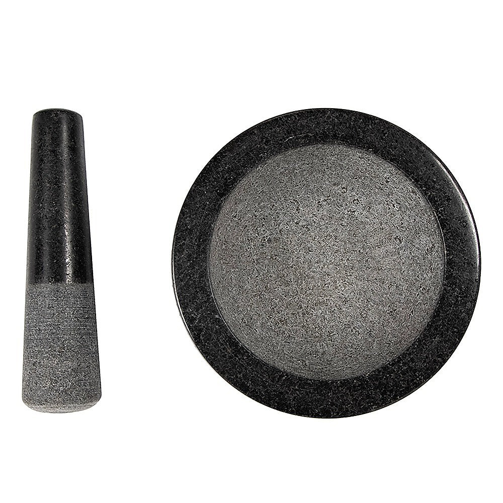 Kitchen Utensils: Large Pestle and Mortar Set Durable Granite Stone Spice & Herb Crusher