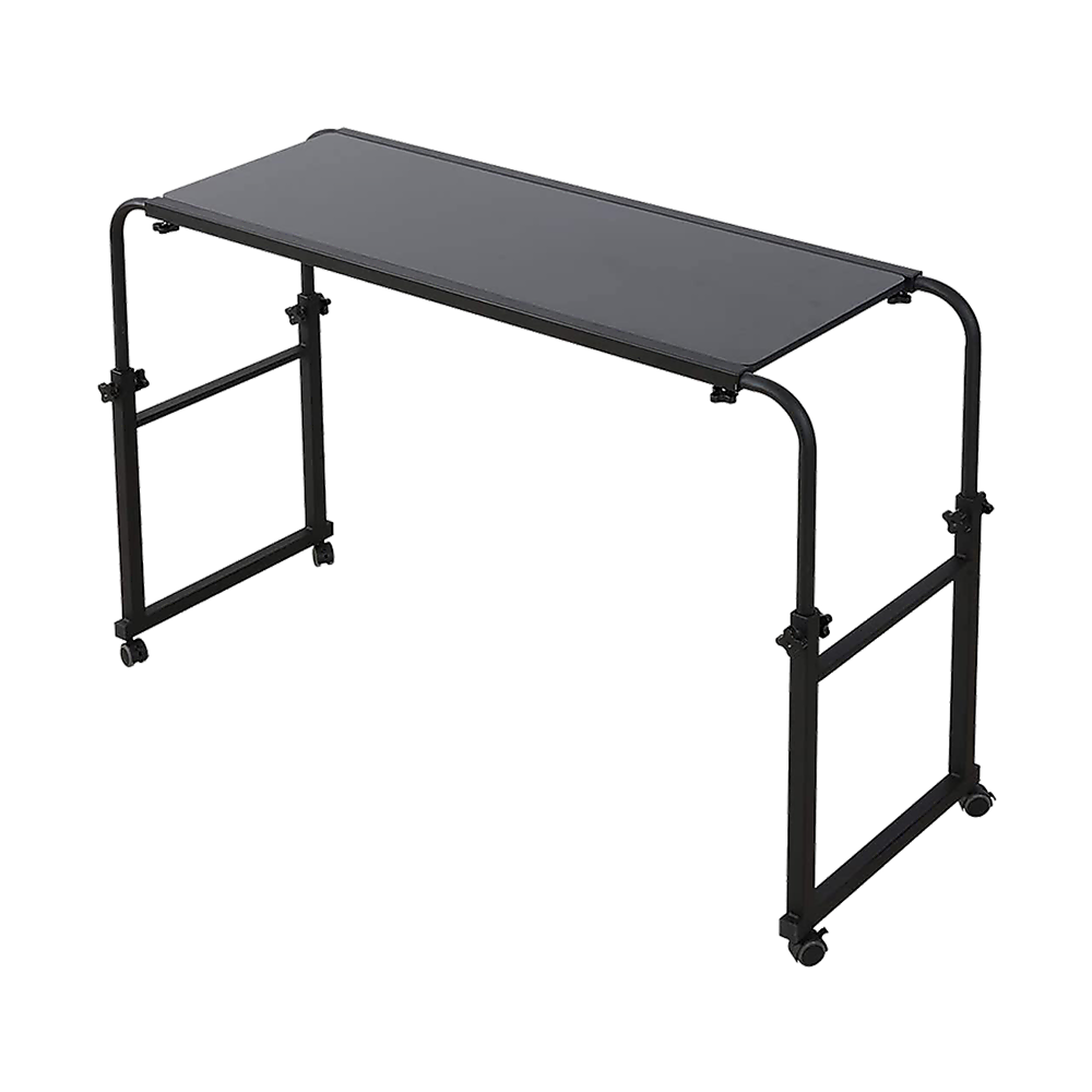 Desks: Overbed Table Work Laptop Desk with Wheels