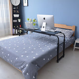 Desks: Overbed Table Work Laptop Desk with Wheels