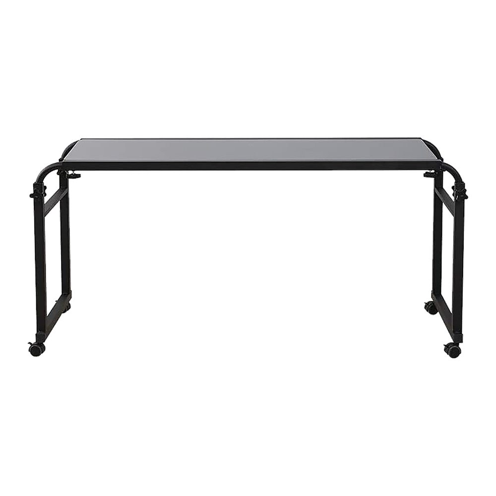 Desks: Overbed Table Work Laptop Desk with Wheels